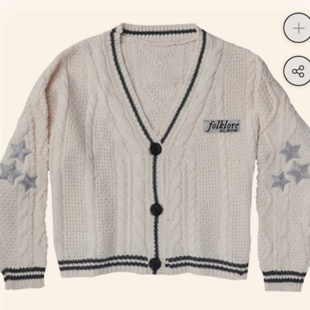 🚨 SOLD 🚨 Taylor Swift Folklore Cardigan - NWOT ✨